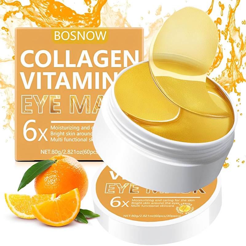 Collagen Under Eye Patches - 30 Pasang Penutup Mata Gel Kolagen