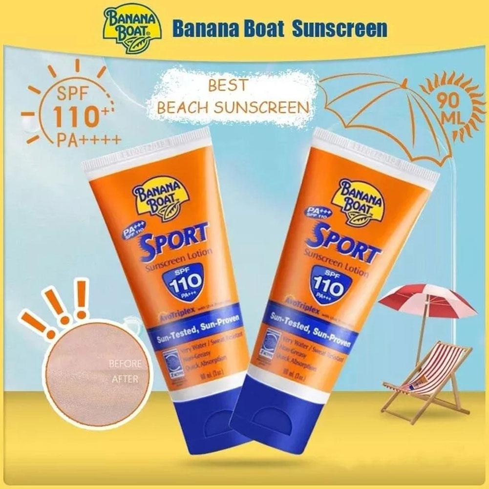 Spf 50 Waterproof Sunscreen - Krim Tabir Surya Perlindungan UV Olahraga