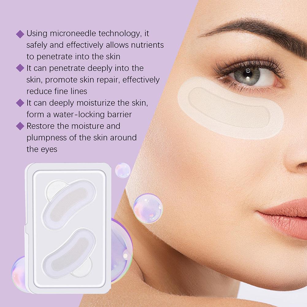 Masker mata kolagen Microneedl - Collagen Under Eye Patches ulasan dan harga