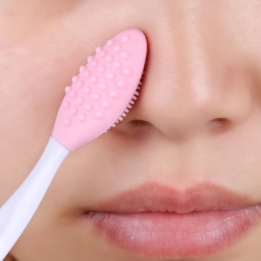 1 buah/4 buah sikat silikon cu - Silicone Face Scrubber Electric ulasan dan harga