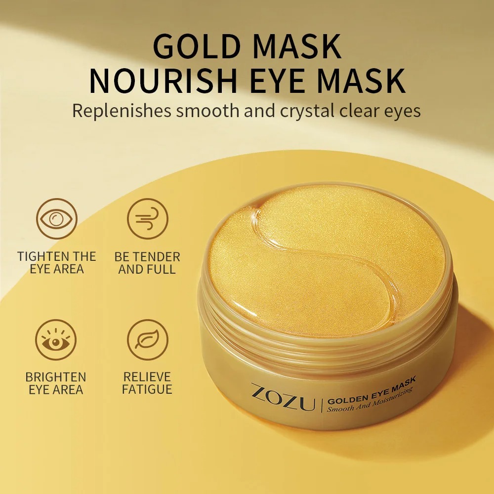 Masker mata kolagen emas alpuk - Collagen Under Eye Patches ulasan dan harga