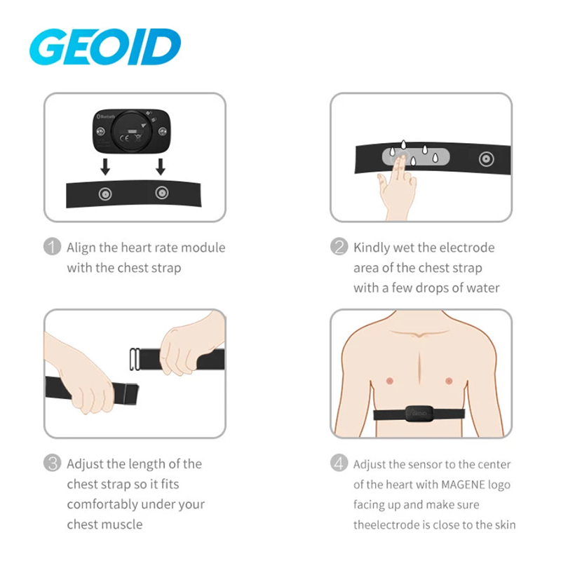GEOID HS500 Sensor Tali Denyut - Health Monitors ulasan dan harga