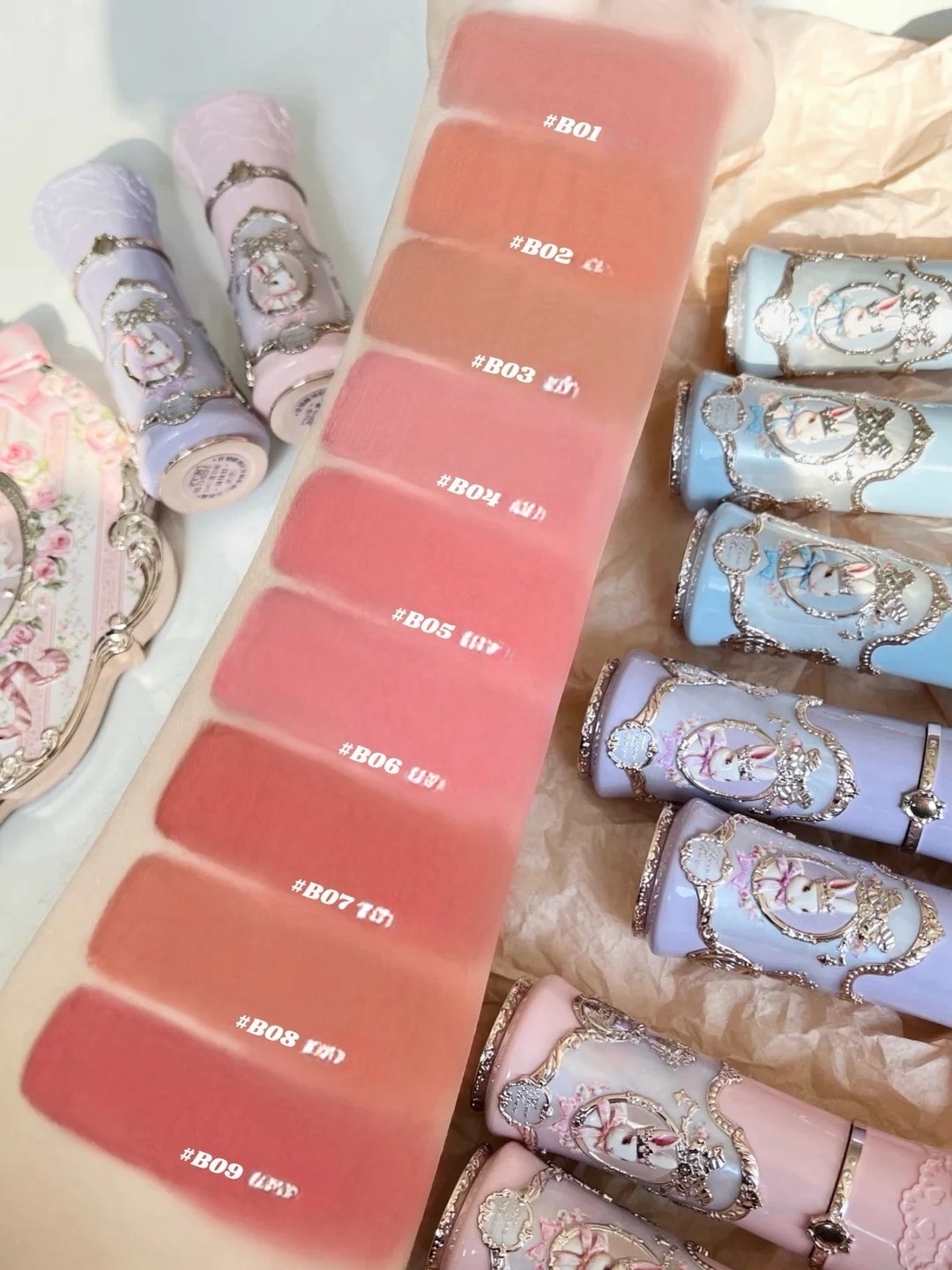 Flower Knows Makeup, Koleksi B - Matte Velvet Lip Tint Long Lasting ulasan dan harga