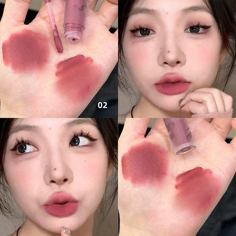 CACE Matte Velvet Brown Lipsti - Matte Velvet Lip Tint Long Lasting ulasan dan harga