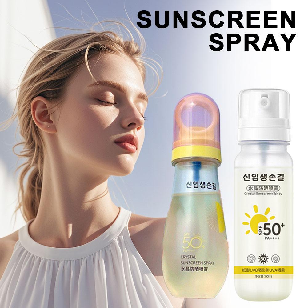 Semprotan Tabir Surya Korea Sp - Spf 50 Waterproof Sunscreen ulasan dan harga